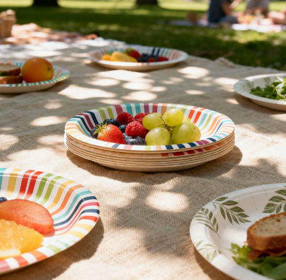 7 avantages de l'utilisation d'assiettes en papier écologiques pour les événements